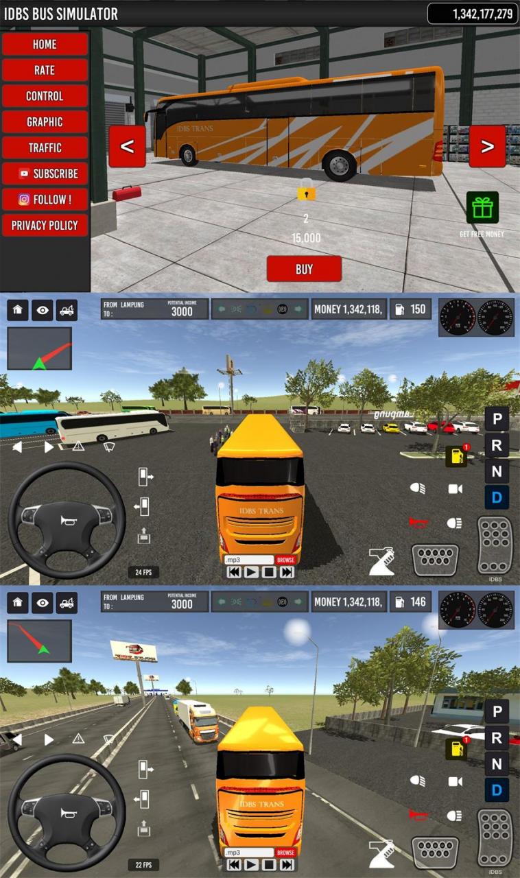 大巴车驾驶游戏 巴士模拟器